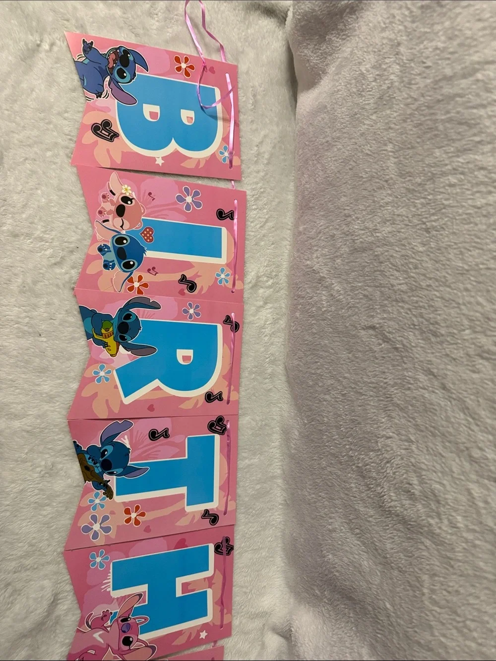 Stitch & Angel Birthday Decorations